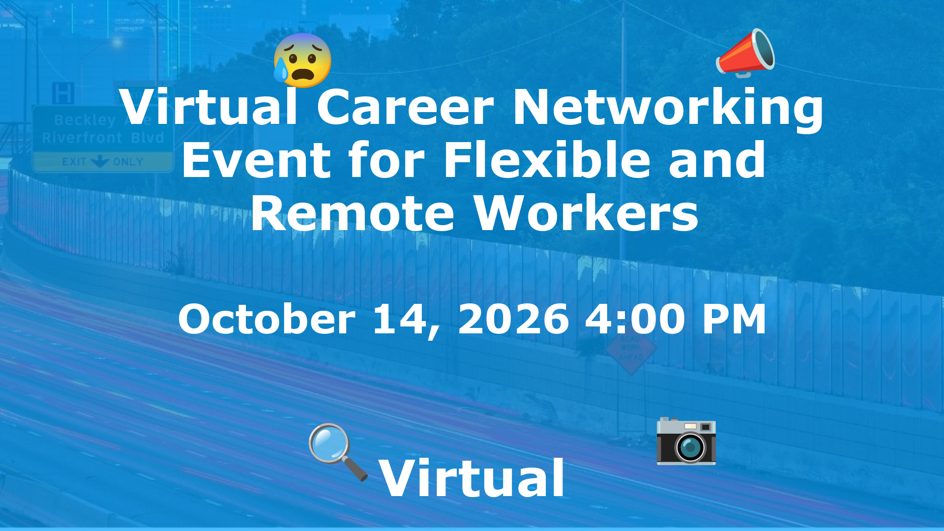 Virtual Career Networking Event for Flexible and Remote Workers event image